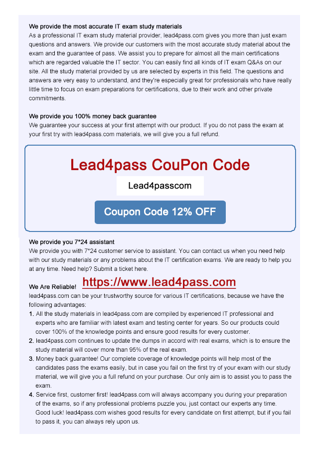 lead4pass 400-101 dumps