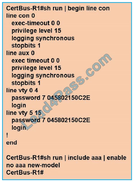 lead4pass cisco 350-401 Practice exams q1