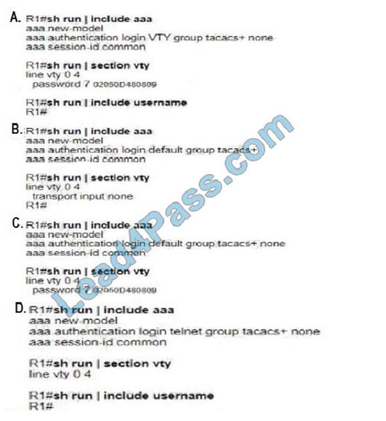 lead4pass cisco 350-401 Practice exams q2