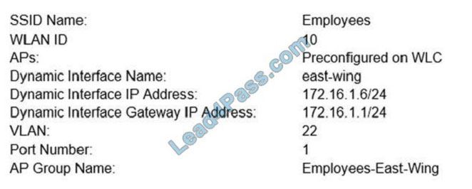 lead4pass cisco 350-401 Practice exams q9