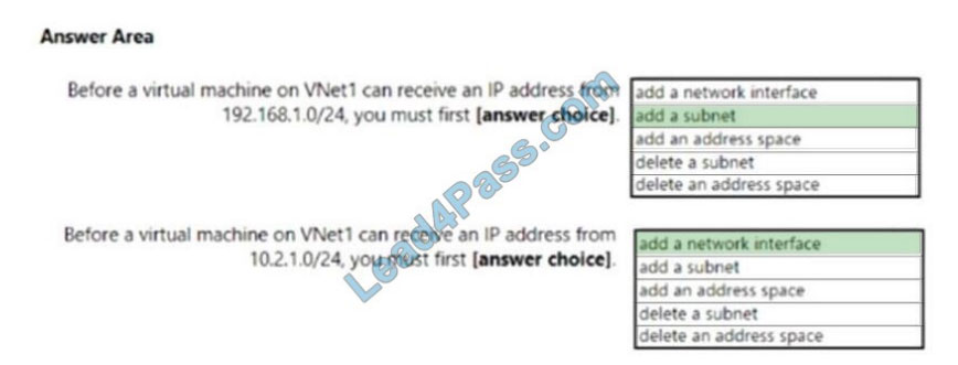 lead4pass az-104 exam questions q6-2