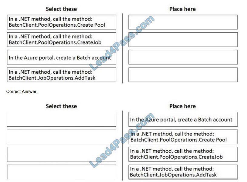 lead4pass az-204 exam questions q8