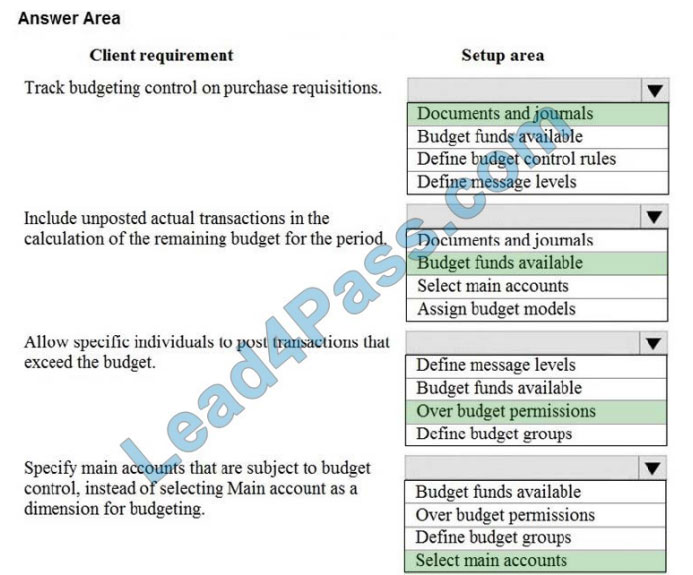 leads4pass mb-310 practice test q2-1
