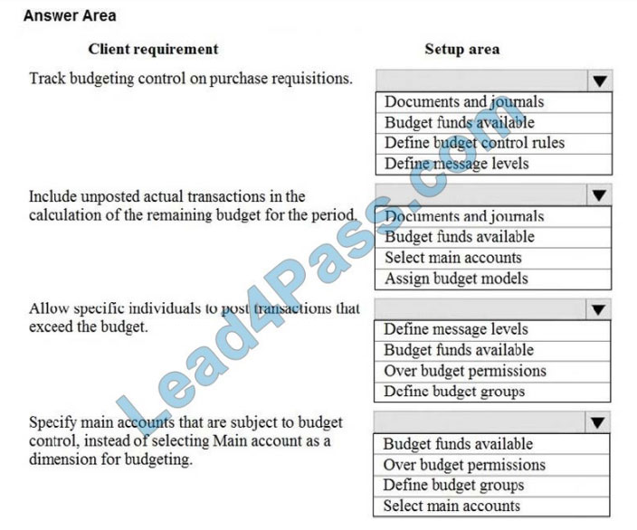 leads4pass mb-310 practice test q2
