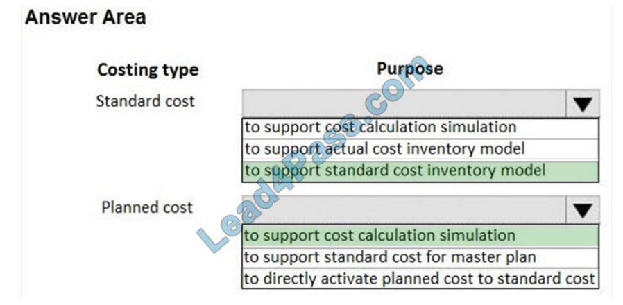 leads4pass mb-310 practice test q8-1